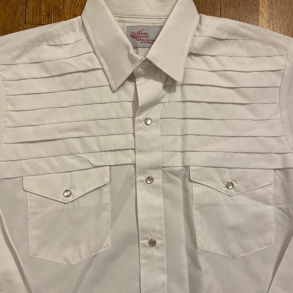 VTG Kenny Rogers Western Collection Karman Pearl Snap Shirt Long Tails Men’s M - Picture 3 of 13